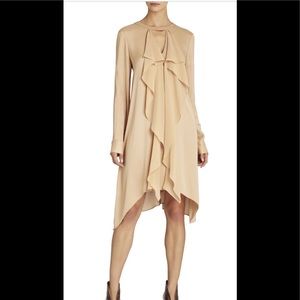 BCBG MaxAzria Cynthia Cascade Ruffle Dress